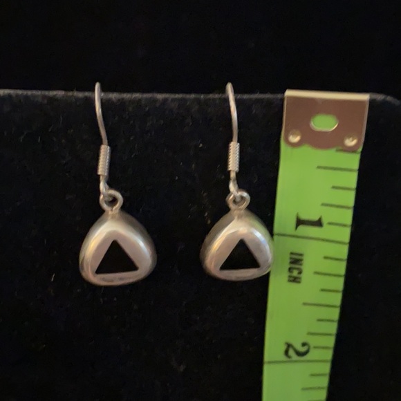 925 Sterling Silver Drop Earrings - Picture 2 of 5